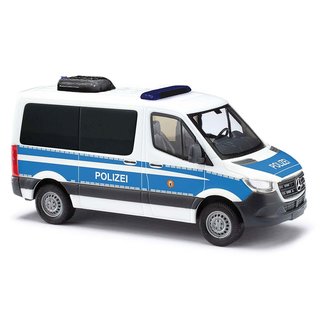 Busch 53462 Mercedes Benz Sprinter, Polizei Berlin, 2018  Mastab 1:87