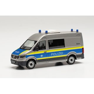Herpa 096744 VW Crafter Halbbus, Polizei Straubing  Mastab 1:87