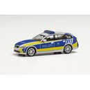 Herpa 097000 BMW 3er Touring, Polizei Bayern, wei...