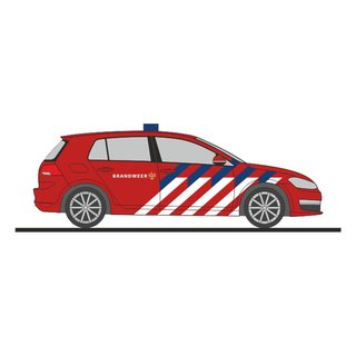 Rietze 53208 VW Golf 7, Brandweer (NL) Mastab: 1:87