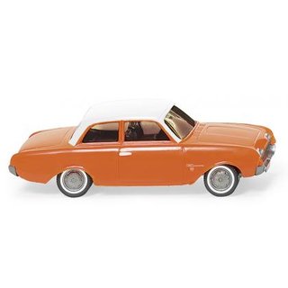 Wiking 020001 Ford 17M - orange mit weiem Dach  Mastab 1:87