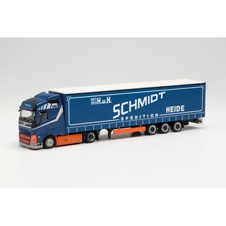 Herpa 315371 Volvo FH Gl. 2020 Lowliner-Sattelzug, Schmidt Heide  Mastab 1:87