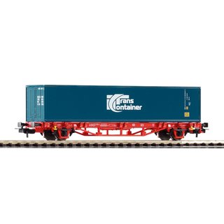 Piko 57773 Spur H0 Containertragwagen &bdquo;TRANSCONTAINER&rdquo; DB AG Ep. VI