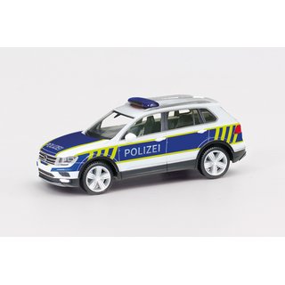 *Herpa 096973 VW Tiguan, Polizei Sachsen-Anhalt  Mastab 1:87