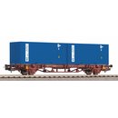 Piko 58755 Spur  H0 Containertragwagen, FS, Ep. IV 2x20...