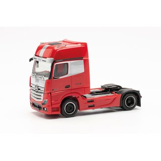 Herpa 315852 MB Actros Gs Zugmaschine, Edition 3, rot  Mastab 1:87