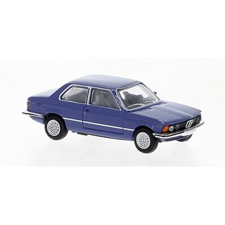 Brekina 24304 BMW 323i, blau, 1975, Mastab: 1:87