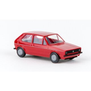 Brekina 25543 VW Golf I, rot, 1974  Maßstab: 1:87