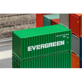 Faller 182004 20 Container EVERGREEN  Spur H0
