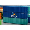 Faller 182104 40 Container P&O  Spur H0