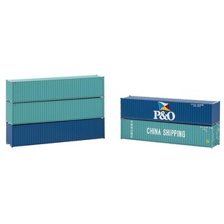 Faller 182151 40 Container, 5er-Set  Spur H0