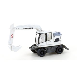 Minis LC4268 Liebherr Compact Bagger mit Tieflffel, wei  Spur N