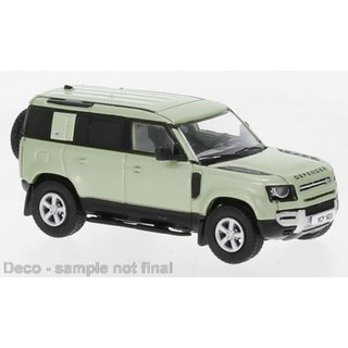 Brekina PCX870389 Land Rover Defender 110, metallic grn, 2020  Mastab: 1:87