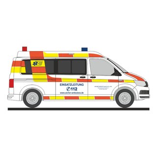Rietze 53703 VW T6 ELW Aicher Ambulanz Mastab: 1:87