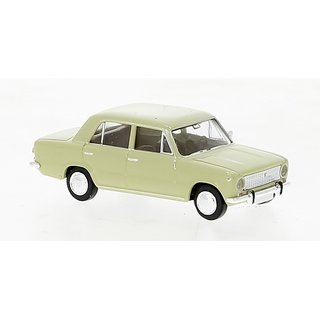 Brekina 22417 Fiat 124, beige, 1966, Mastab: 1:87