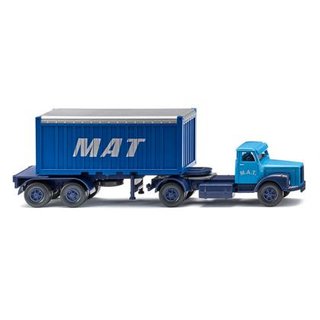 Wiking 052604 Scania Containersattelzug 20, M.A.T.  Mastab 1:87