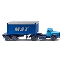 Wiking 052604 Scania Containersattelzug 20, M.A.T....