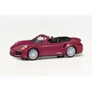 Herpa 038928-002 Porsche 911 Turbo Cabrio, rubinrot...