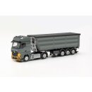 Herpa 316545 MB Actros L Stahlrundmulden-Sattelzug,...