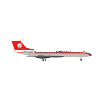 Herpa 537018 Tupolev TU-134A, Aviogenex  Maßstab 1:500