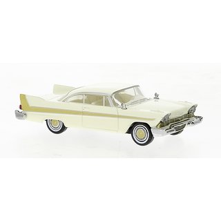Brekina 19677 Plymouth Fury, beige, 1958, Mastab: 1:87