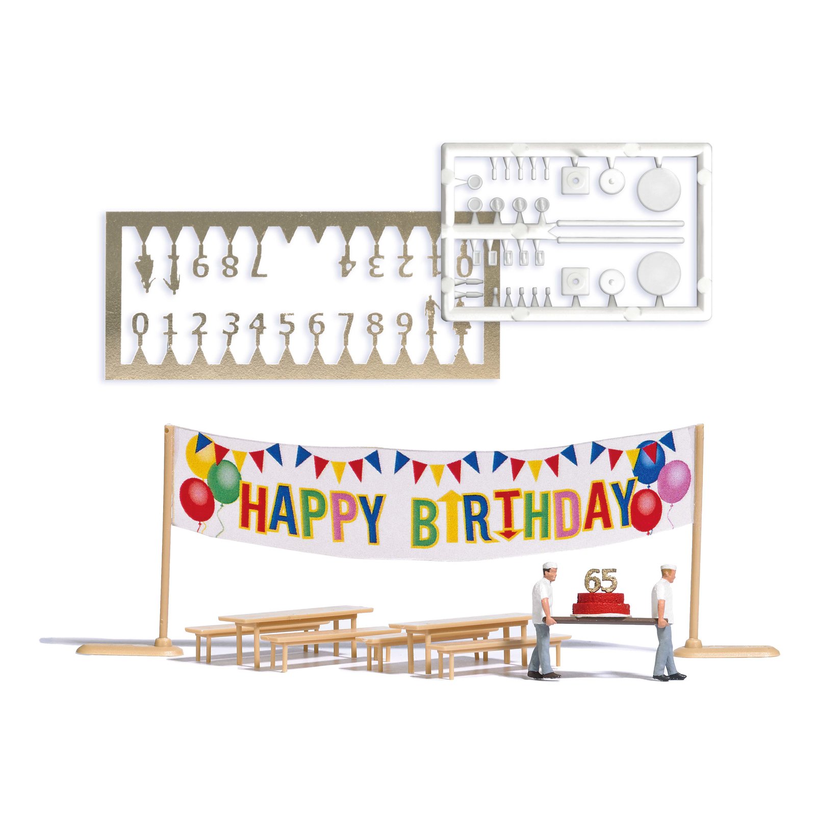 Busch 6565 Action Set: Happy Birthday Spur H0
