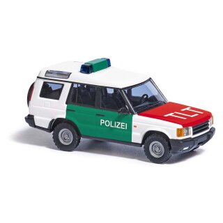 Busch 51929 Land Rover Discovery,  Polizei Leipzig, 1998  Maßstab 1:87