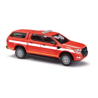Busch 52817 Ford Ranger Hardtop mit Hardtop, Katastrophenschutz Sachsen, 2016  Mastab 1:87