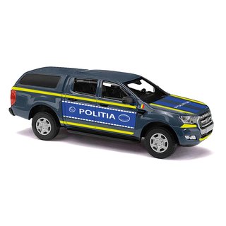 Busch 52836 Ford Ranger  mit Hardtop, Politia Rumnien, 2016  Mastab 1:87