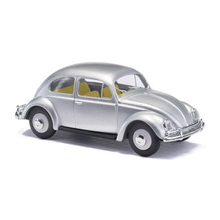 Busch 52999 VW Kfer Ovalfenster silbermetallic, 1955  Mastab 1:87