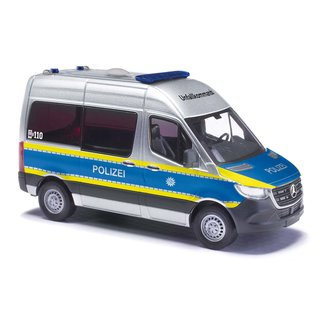 Busch 54057 MB Sprinter Bus kurz, HD, Polizei  Mnchen, 2018  Mastab 1:87