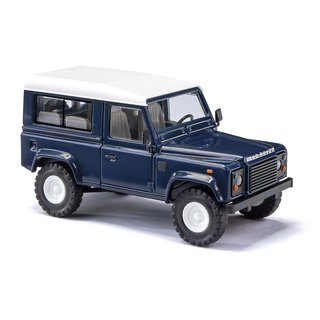 Busch 54300 Land Rover Defender.90, blau, 1983  Mastab 1:87