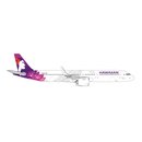 Herpa 537049 Airbus A321neo, Hawaiian Airlines  Mastab...