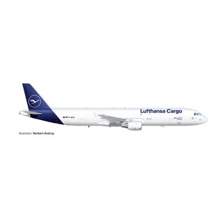 Herpa 572439 Airbus A321P2F, Lufthansa Cargo  Mastab 1:200