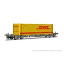 Hornby HN9737 Containerwagen Sffgmss, Ermewa, Ep.VI, DHL...