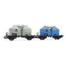 Hornby HR6592 2-tlg. Set 2-achs. Silowagen Reihe Ucs,...