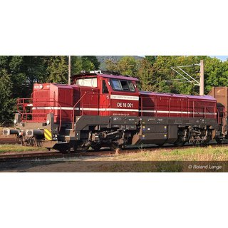 Hornby HN9057S Diesellok DE 18 001, Cargo Rail Service, Ep.VI, DC-Sound Spur TT