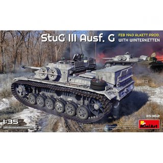 MiniArt 550035362 Mastab: 1:35 Dt. STUG III Ausf.G 1943 WK Alkett