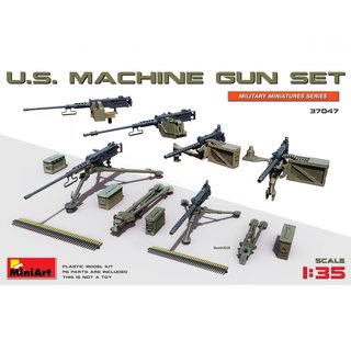 MiniArt 550037047 Mastab: 1:35 US Maschinengewehr Set (6)