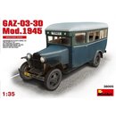 MiniArt 550038005 Mastab: 1:35 GAZ-03-30 Bus Mod. 1945