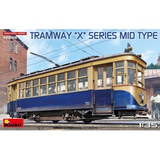 MiniArt 550038026 Mastab: 1:35 Tramway X-Series Mittl. Ausf.