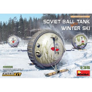 MiniArt 550040008 Mastab: 1:35 Sov. Kugelpanzer m. Ski/Intereur