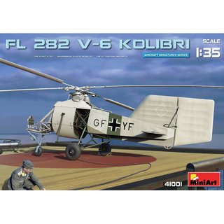 MiniArt 550041001 Mastab: 1:35 FL 282 V-6 Kolibri Hubschrauber