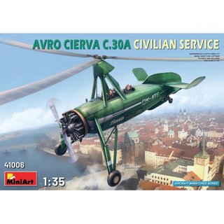 MiniArt 550041006 Mastab: 1:35 Avro Cierva C.30A Civilian Service