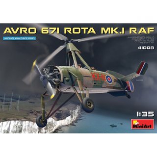 MiniArt 550041008 Mastab: 1:35 RAF AVRO 671 Rota Mk.I