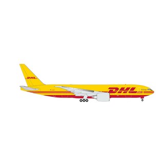 *Herpa 537032 Boeing 777F DHL Aviation (AeroLogic)  Mastab 1:500