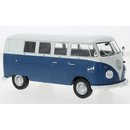 WhiteBox WB124179 VW T1, 1960, wei/blau  Mastab: 1:24