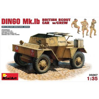 MiniArt 550035067 Mastab: 1:35 Brit. Sphpanzer Dingo MK. 1b (3)