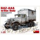 MiniArt 550035183 Mastab: 1:35 GAZ-AAA mit Kofferaufbau...
