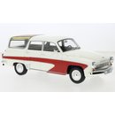 BoS BOS18425 Wartburg 312 Camping Deluxe, wei/rot...